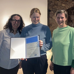 SGBM celebrates graduation and Chiara Schröder wins Salome Gluecksohn-Waelsch Prize